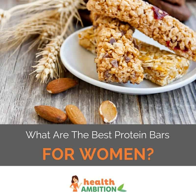 Protein bars with the title "What Are The Best Protein Bars For Women?"